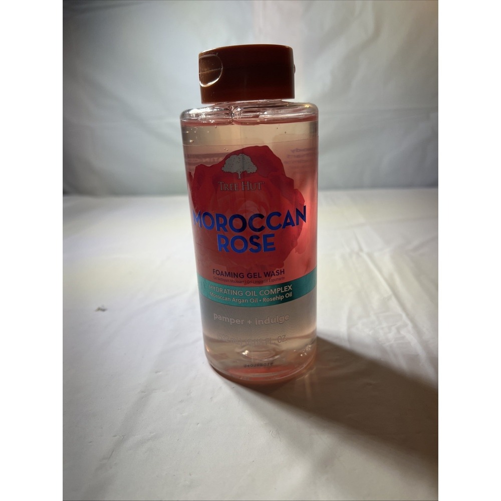 Tree Hut Moroccan Rose Nourishing & Moisturizing Foaming Gel Wash, 18 oz.